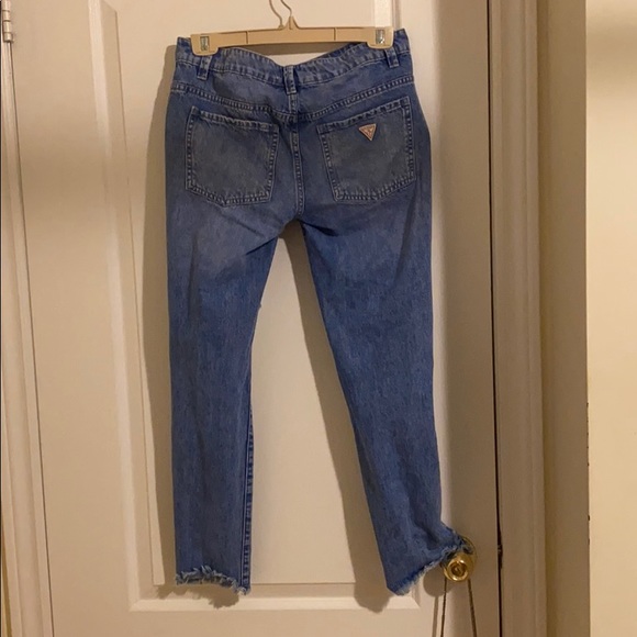 Tomboy Guess Vintage Distressed Denim - Picture 2 of 3